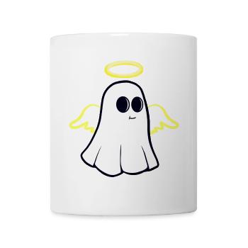 Niedlicher Geist mit Heiligenschein - Tasse - Weiß - Vorne