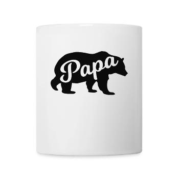 Vater Bär – Geschenk für Väter - Tasse - Weiß - Vorne
