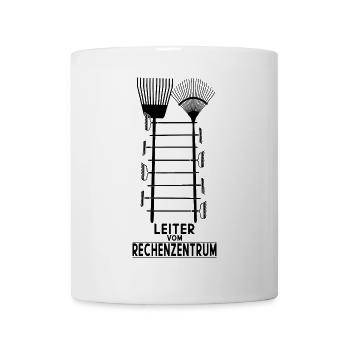 LEITER VOM RECHENZENTRUM - Tasse - Weiß - Vorne