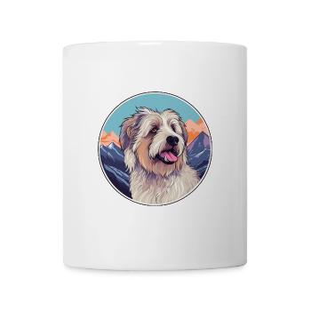 Cao de Castro Laboreiro Hunderasse Cartoon Kawaii W - Tasse - Weiß - Vorne