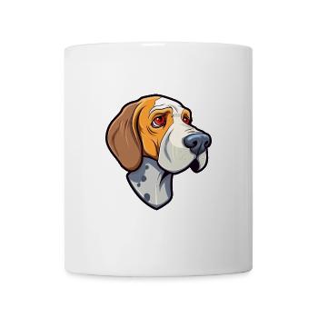 Cao de Castro Laboreiro Hunderasse Cartoon Kawaii I - Tasse - Weiß - Vorne
