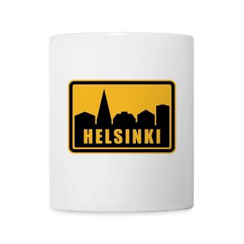 Helsinki - Tasse - Weiß - Vorne