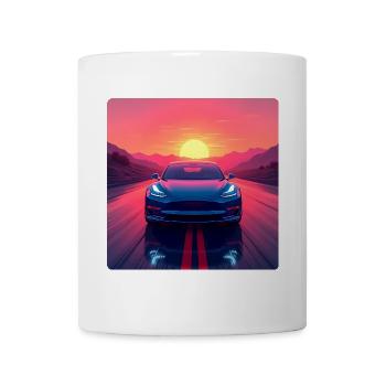 Electric Highway - Mug - white - Front