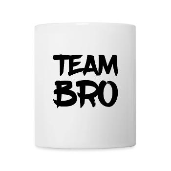 Team Bro - Tasse - Weiß - Vorne