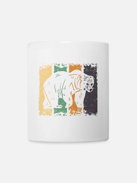 Bär - Tasse - Weiß