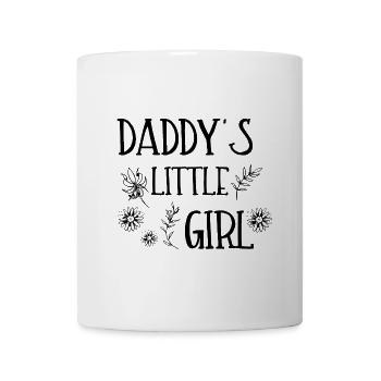 DADDY'S LITTLE GIRL - Tasse - Weiß - Vorne
