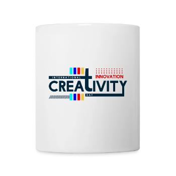 "Internationale Kreativität und Innovation" - Tasse - Weiß - Vorne