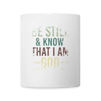 I Am God - Tasse - Weiß - Vorne
