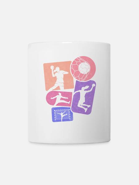 Handballerin Handballspielerin Handball Mädchen - Tasse - Weiß