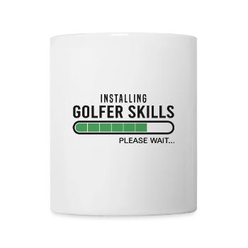 Golf Golfen Golfer Skills Golfspieler - Tasse - Weiß - Vorne