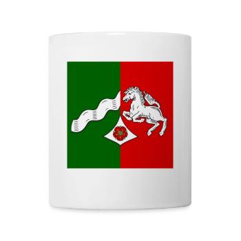 Nordrhein-Westfalen Maske - Tasse - Weiß - Vorne