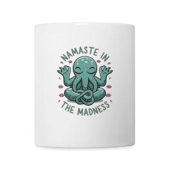 Namaste In The Madness - Mug - white - Front