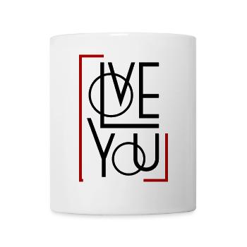 Love you I love you - Tasse - Weiß - Vorne