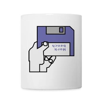 Work bench - Mug - white - Front