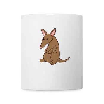 Erdferkel - Tasse - Weiß - Vorne