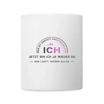 Ich Egoist Selbstliebe - Tasse - Weiß - Vorne