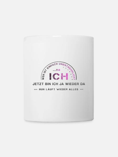 Ich Egoist Selbstliebe - Tasse - Weiß