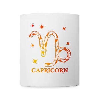 Steinbock - Tasse - Weiß - Vorne
