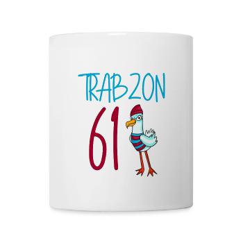 Trabzon 61 Türkei Stadt - Tasse - Weiß - Vorne