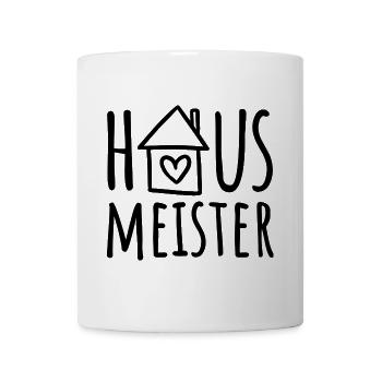 Hausmeister - Tasse - Weiß - Vorne