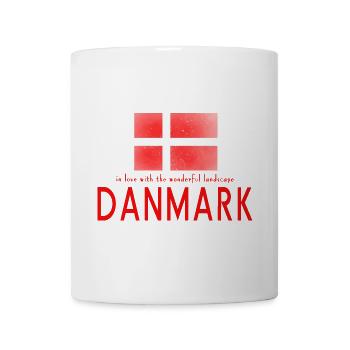 Danmark Dänemark - Tasse - Weiß - Vorne
