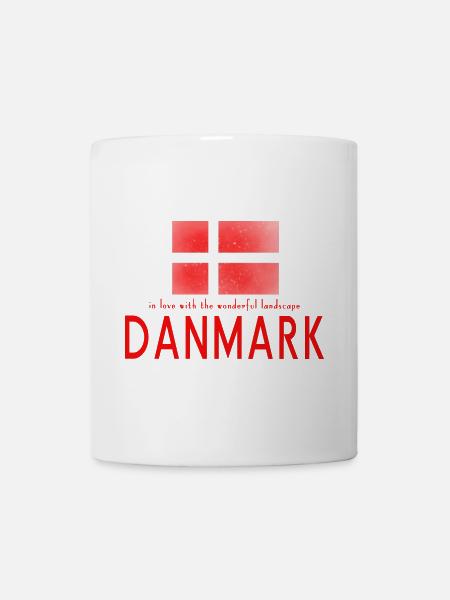 Danmark Dänemark - Tasse - Weiß