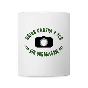 meine Kamera und ich - Tasse - Weiß - Vorne