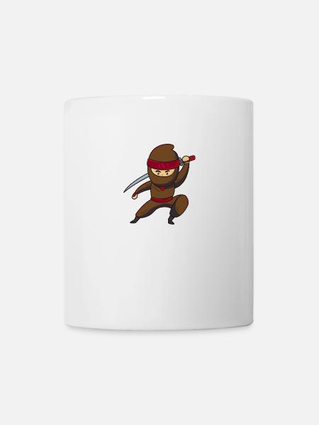 Ninja Ninjajunge Ninjafighter - Tasse - Weiß
