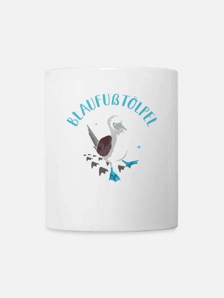 Blaufußtölpel - Tasse - Weiß
