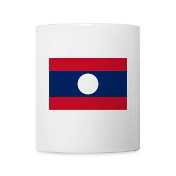 Laos - Tasse - Weiß - Vorne