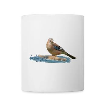 Eichelhäher - Tasse - Weiß - Vorne
