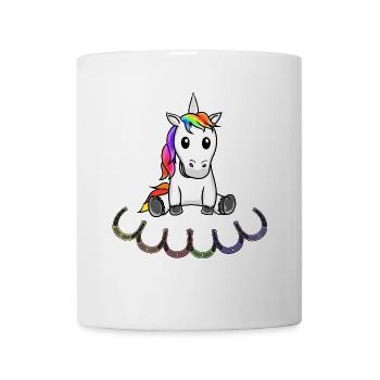 Einhorn Einhörner Kinder Kind - Tasse - Weiß - Vorne