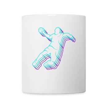 Handballer Handballspieler Herren Handball Jungen - Tasse - Weiß - Vorne