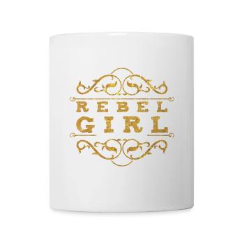 Rebel Girl - Tasse - Weiß - Vorne