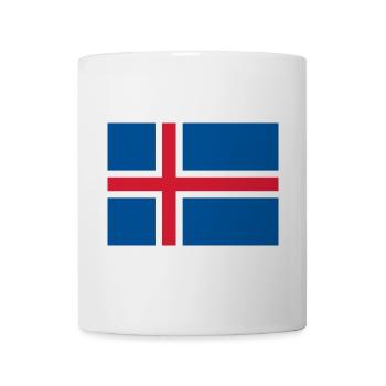 Island - Tasse - Weiß - Vorne