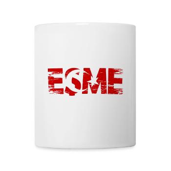 Esme Türkei Flagge Usak used - Tasse - Weiß - Vorne