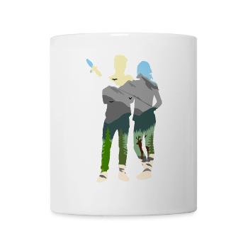 Wanderfreunde - Tasse - Weiß - Vorne