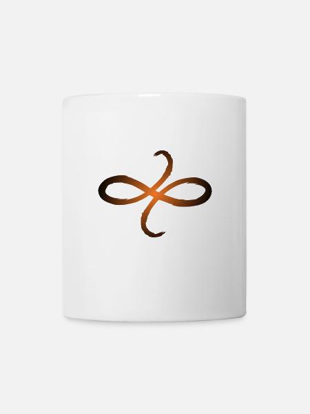 Keltische Symbole Freundschaft - Tasse - Weiß