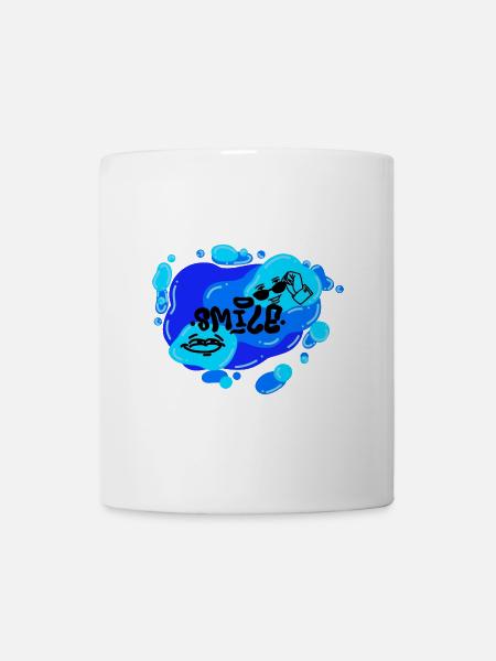 Smile - Calypso Blous - Tasse - Weiß