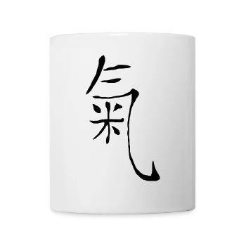 chi qi energie - Tasse - Weiß - Vorne