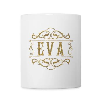 Eva gold - Tasse - Weiß - Vorne
