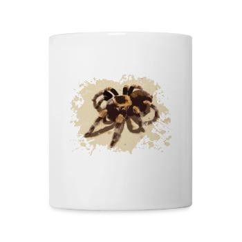 T-Shirt Spinne - Tasse - Weiß - Vorne