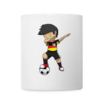 Soccer Boy Dabbing Fußballjunge Fußball Junge - Tasse - Weiß - Vorne