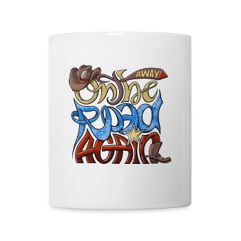 Wieder unterwegs - Wieder unterwegs - Kleidung, Geschenke - Tasse - Weiß - Vorne