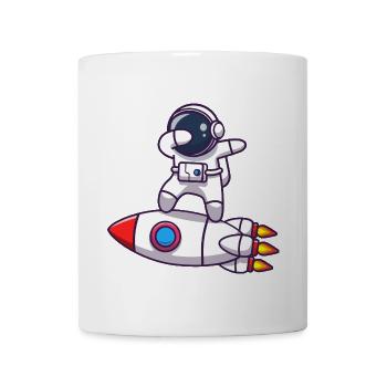 Rakete - Tasse - Weiß - Vorne
