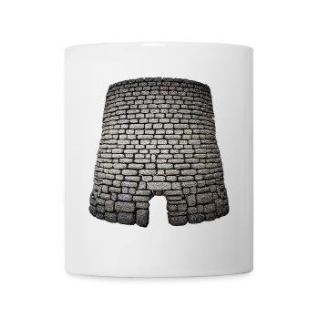 Antiker Steinmauerbogen - Tasse - Weiß - Vorne