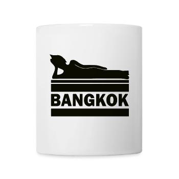 Bangkok Buddha Thailand Temple Wat Pho Souvenir TH - Mug - white - Front