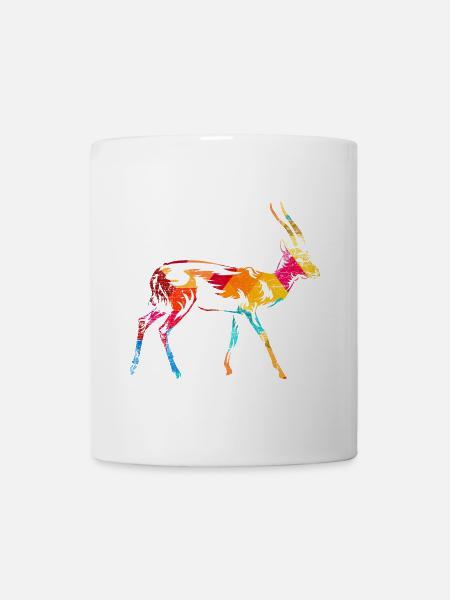 Graziöse Gazelle Steppenbewohner - Tasse - Weiß