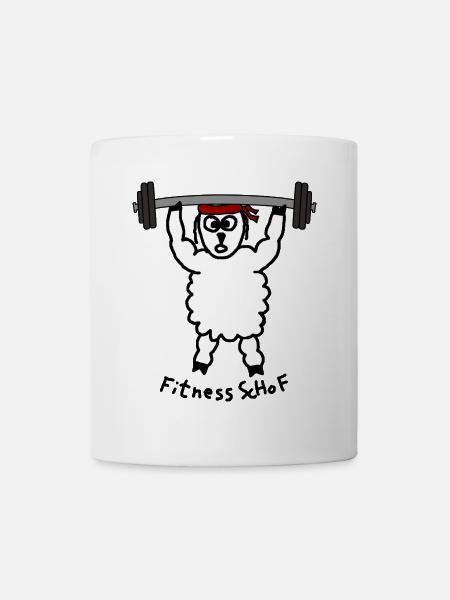 Fitness ScHoF - Tasse - Weiß