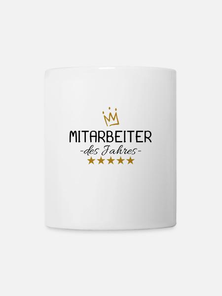 Mitarbeiter des Jahres - Tasse - Weiß